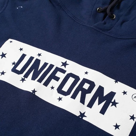 UNIFORM EXPERIMENT Drip Star Logo Pullover Hoodie - Picture 7 of 10